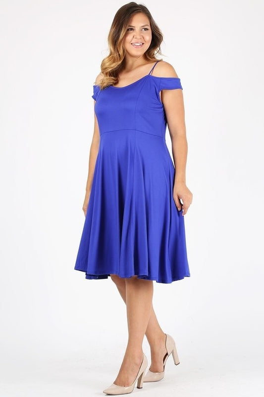 Plus size off the shoulder fashion Dress - Shop Cancelled Goods