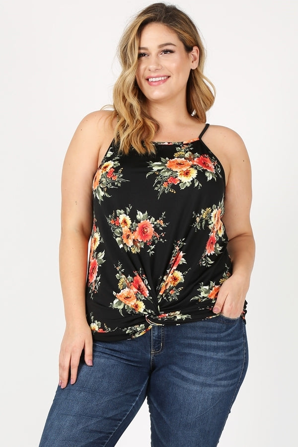 Plus Size Knit Twist Knot top - Shop Cancelled Goods