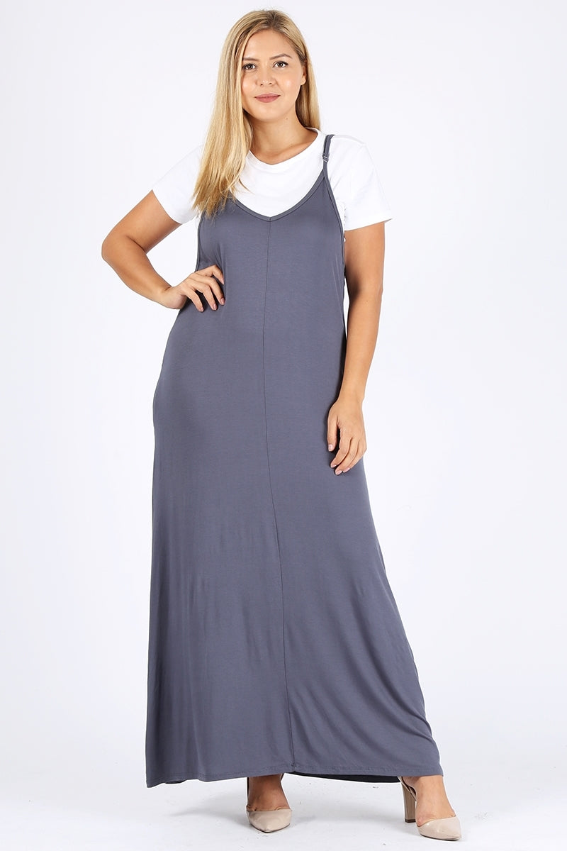 Women Plus Size Tank Maxi Dress - Shop Cancelled Goods