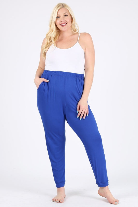 Plus size relaxed fit jogger pants for women - Shop Cancelled Goods