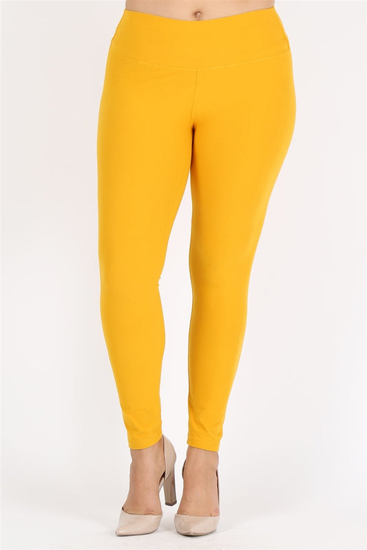 Women's PLUS SIZE STRETCHY SOFT LEGGINGS - Shop Cancelled Goods