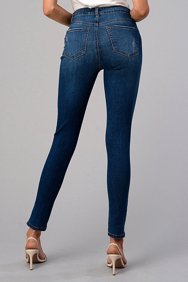 American Blue - Women's Distressed skinny Denim Jeans - Shop Cancelled Goods