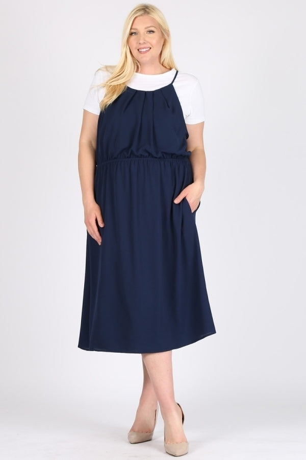 PLUS SIZE KOSHIBO DRESSES-WT812X-SAMPLE - Shop Cancelled Goods